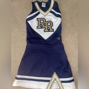 RIVER RIDGE cheer uniform SIZE SMALL GREAT CONDITION